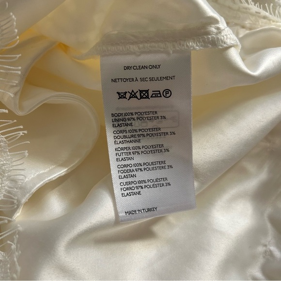 NWT BHLDN Lace Long Sleeve Romper Ivory SZ 6 Wedding Bridal Shower Bachelorette - Picture 6 of 16